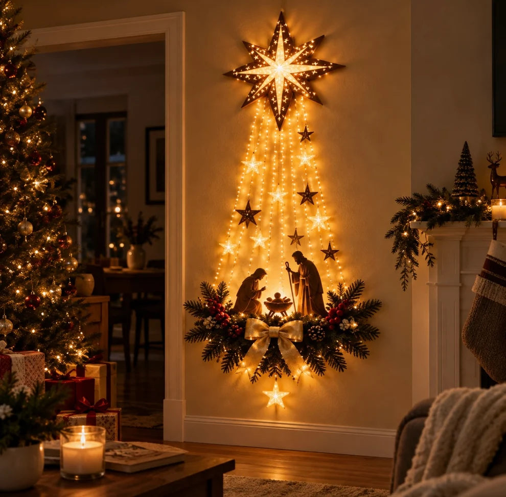 Grace Glow™ Nativity Wall Decor